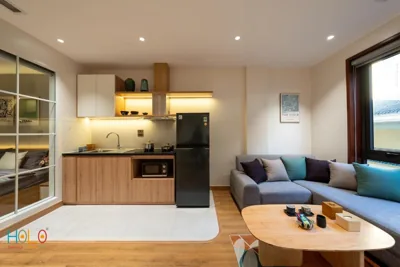 豪华大床房 — HoLo Giang Vo Hanoi - Serviced HomeStay